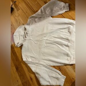 Adidas White Hoodie